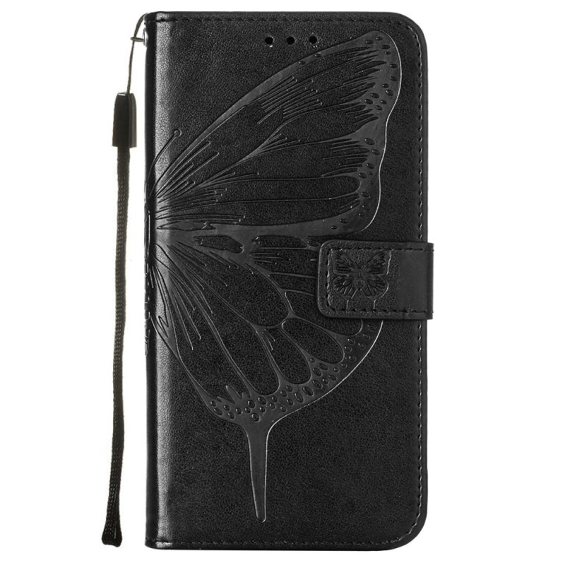 Samsung Galaxy S23 5G Capa de design Butterfly com correia
