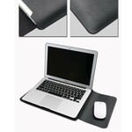 MacBook 12 polegadas Capa de Couro Fechamento Magnético