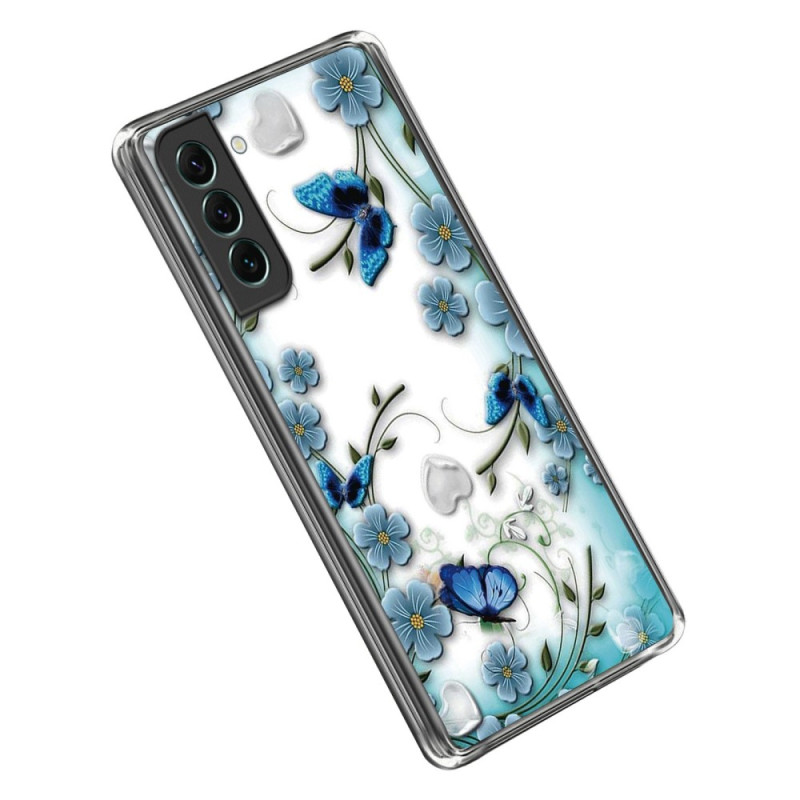 Samsung Galaxy S23 Plus 5G Capa florido transparente