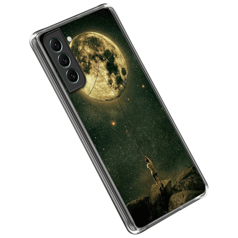 Capa Samsung Galaxy S23 Plus 5G Flexible Moon Man