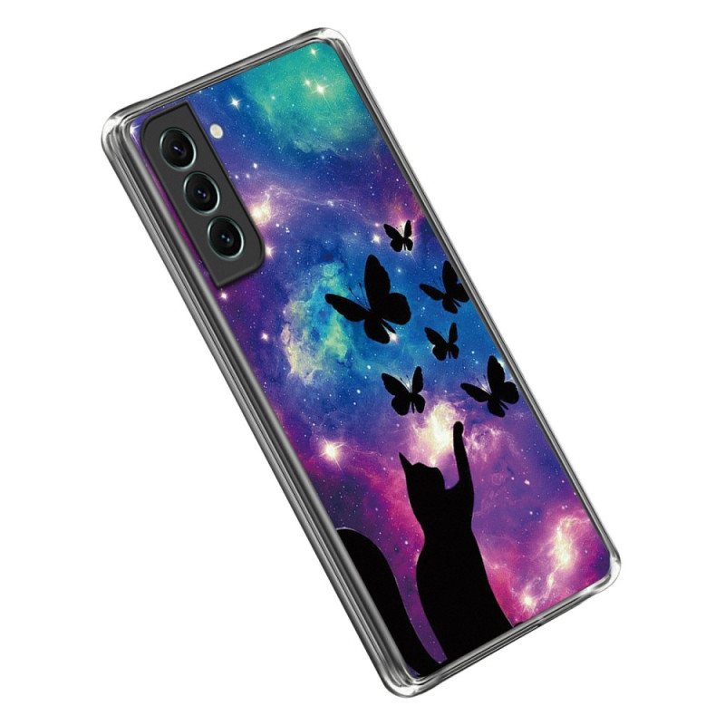 Samsung Galaxy S23 Plus 5G Silicone Case Space Cat