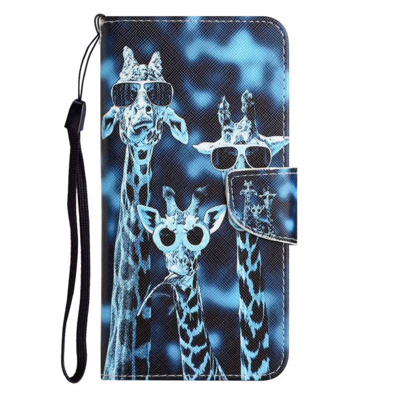 Samsung Galaxy S23 Plus Capa 5G Apenas Girafas com Cordão