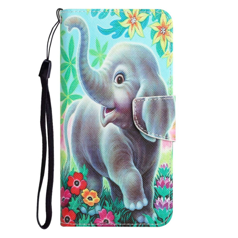 Samsung Galaxy S23 Plus 5G Capa de Cordão para Elefantes