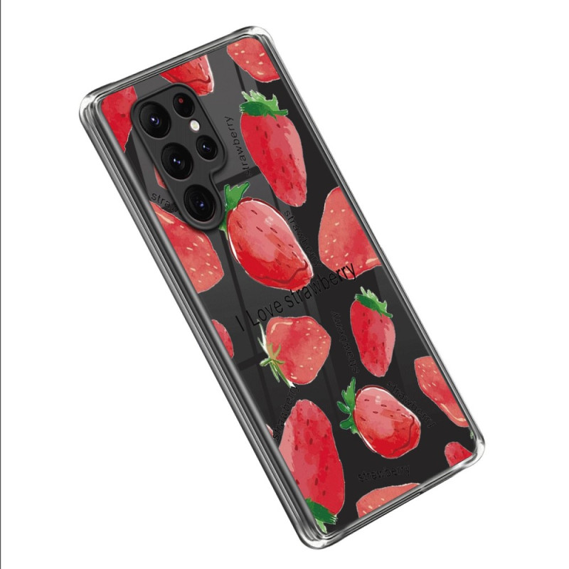 Capa Samsung Galaxy S23 Ultra 5G Strawberry