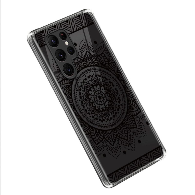 Samsung Galaxy S23 Ultra 5G Case Mandala Preto