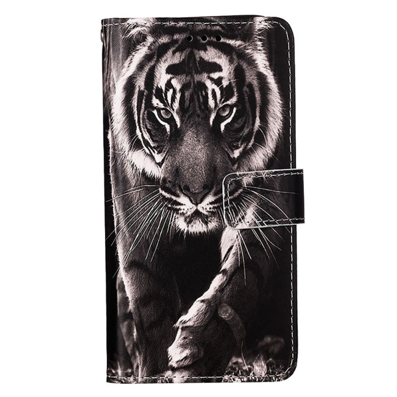 Samsung Galaxy S23 Ultra 5G Night Strap Case Tiger