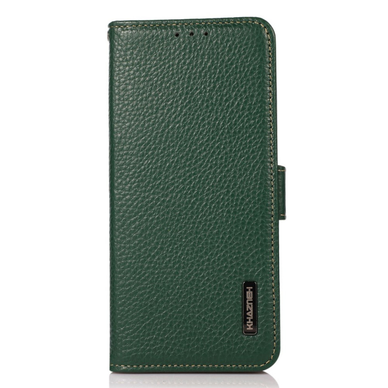 Capa de couro Samsung Galaxy S23 Ultra 5G Litchi KHAZNEH RFID