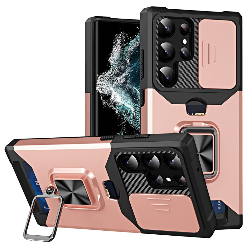Samsung Galaxy S23 Ultra 5G Película protectora de Protecções para lente, Porta Cartões e Suporte