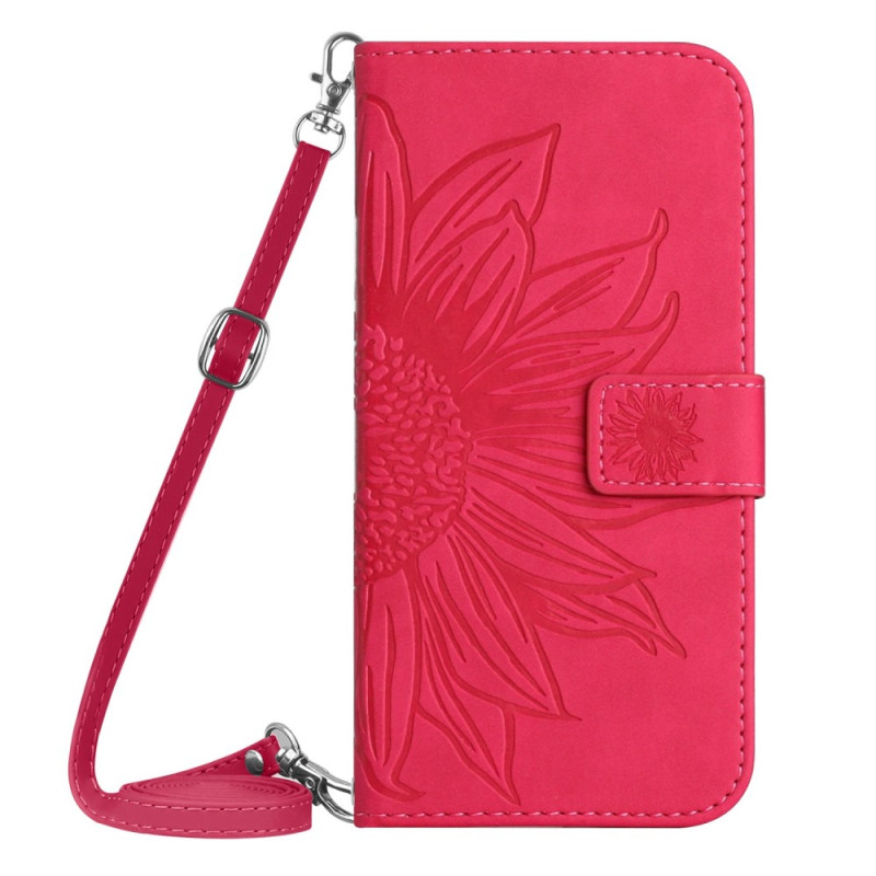 Capa Xiaomi 13 Flower com alça de ombro