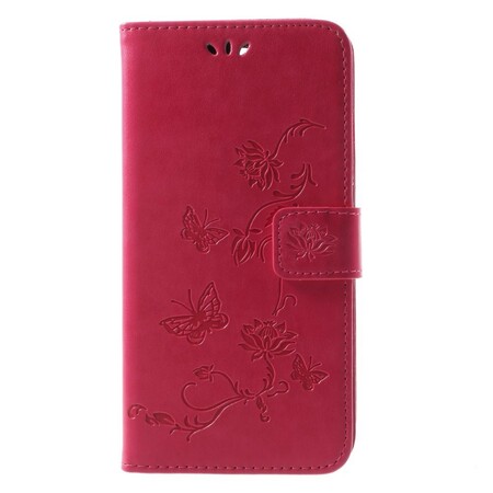 Capa Huawei Mate 10 Lite Butterflies e Flores com CordÃ£o