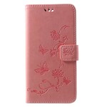 Capa Huawei Mate 10 Lite Butterflies e Flores com CordÃ£o
