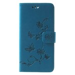Capa Huawei Mate 10 Lite Butterflies e Flores com CordÃ£o