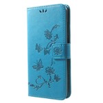 Capa Huawei Mate 10 Lite Butterflies e Flores com CordÃ£o