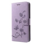 Capa Huawei Mate 10 Lite Butterflies e Flores com CordÃ£o