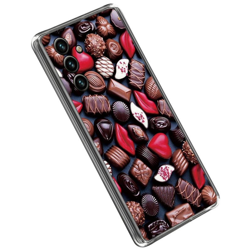 Samsung Galaxy A14 5G / A14 Capa Flexível de Chocolate