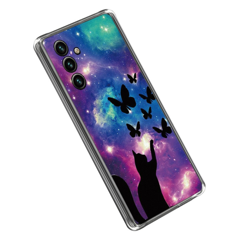 Samsung Galaxy A14 5G / A14 Silicone Case Space Cat