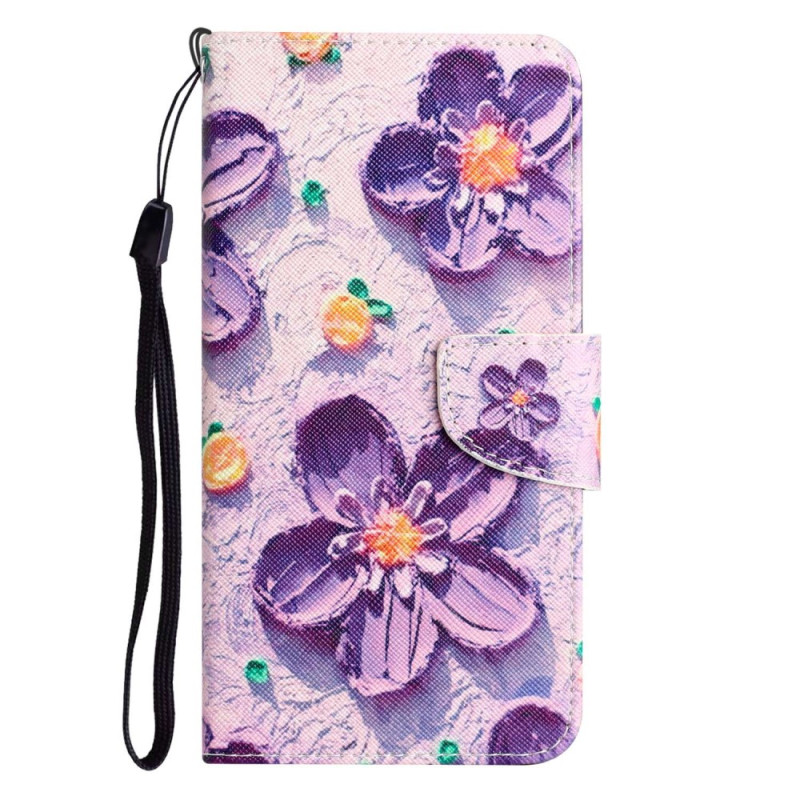 Samsung Galaxy A14 5G / A14 Capa de cinta floral