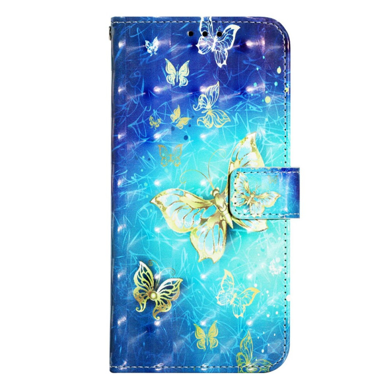 Capa com fita adesiva para Samsung Galaxy A14 5G / A14 Superb Butterflies