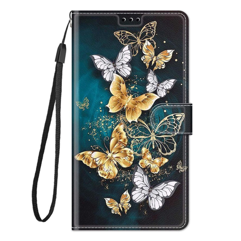 Capa
 Xiaomi 12 / 12X / 12S Butterfly Fan com correia