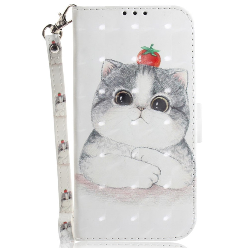 Samsung Galaxy A54 5G Capa de cinta de gato engraçado