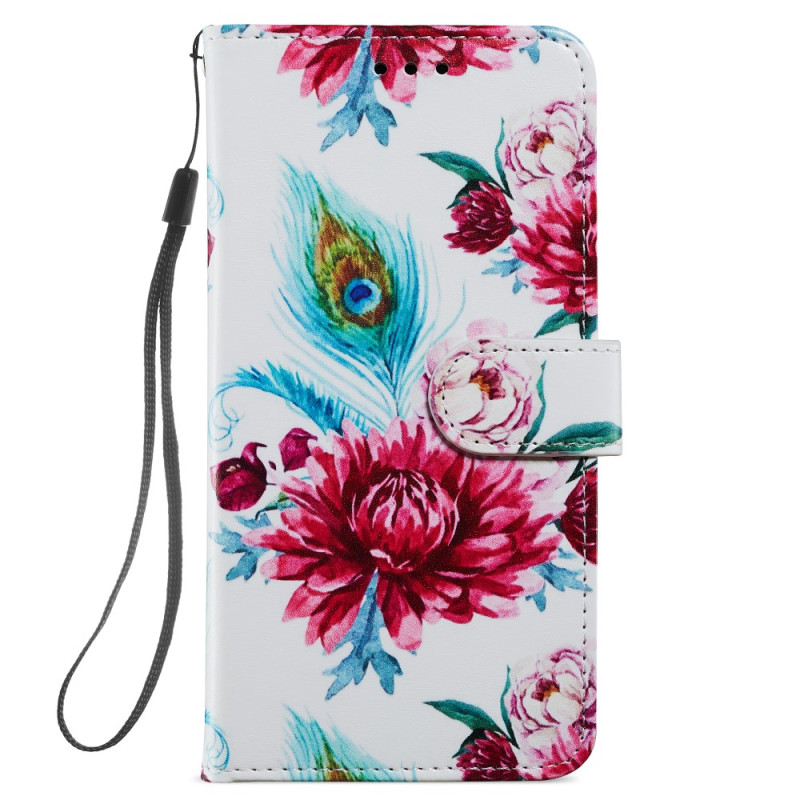 Samsung Galaxy A54 5G Capa de cinta floral