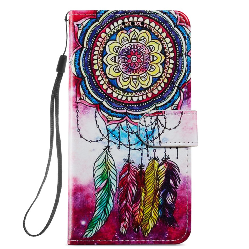 Samsung Galaxy A54 5G Capturador de Watercolour Dreamcatcher com Cordão