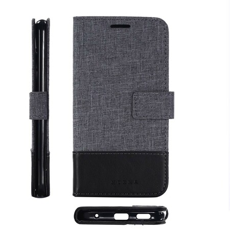 Capa LG V30 Tecido Muxma e Efeito Couro