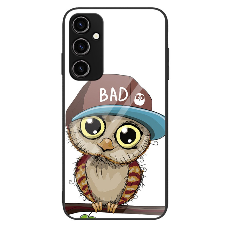 Samsung Galaxy A34 5G Capa de vidro temperado Bad Owl