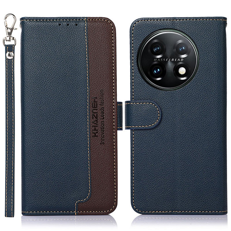 OnePlus 11 5G Case Lychee Style RFID KHAZNEH