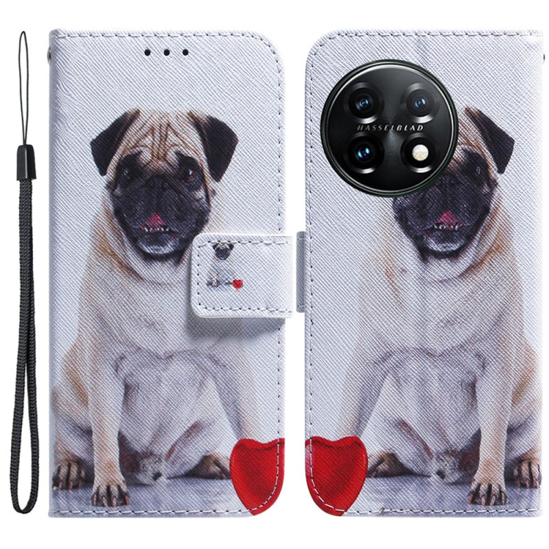 OnePlus 11 5G Capa de Pug Dog