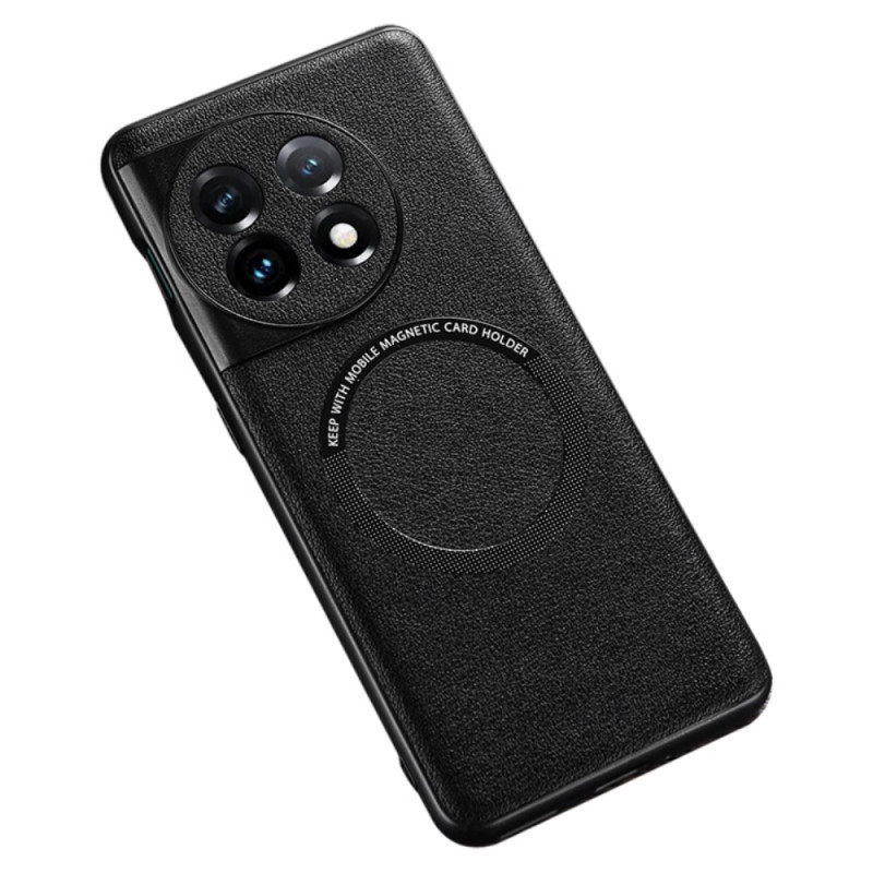 OnePlus 11 5G Capa de couro compatível com Magsafe