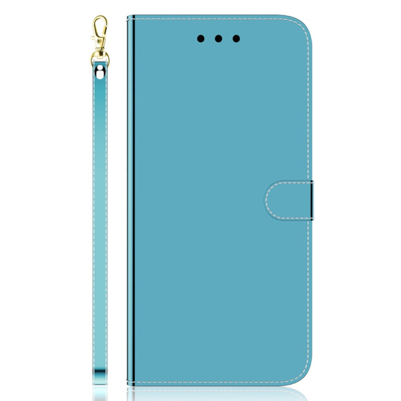 Xiaomi Redmi Note 12/Poco X5 5G Capa de Espelho de Couro com Bracelete