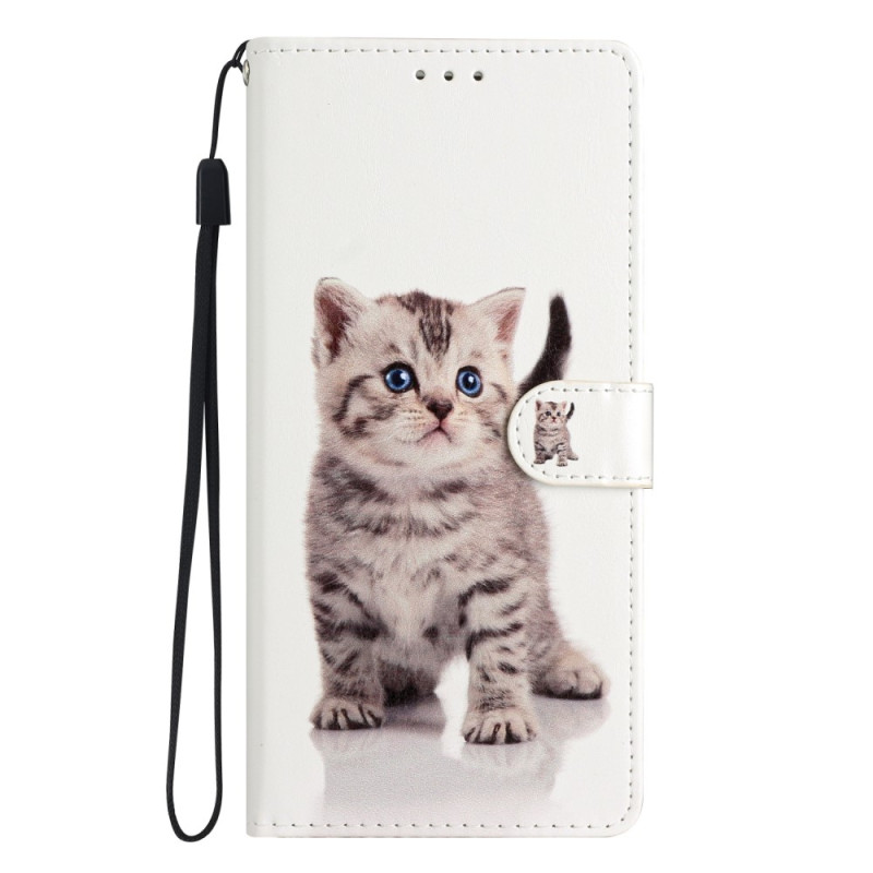 Google Pixel 7A Cute Kitten Strap Case
