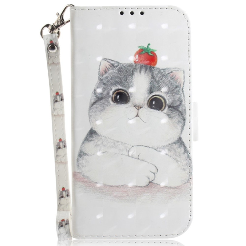 Xiaomi 12 / 12X / 12S Graphic Cat Strap Case