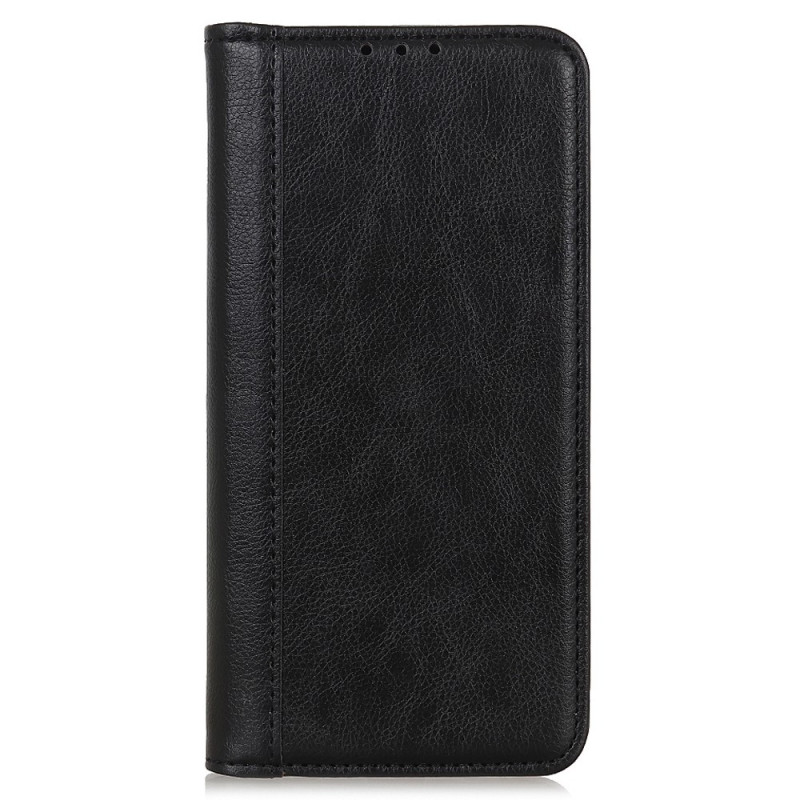 Capa Vira Capa Moto G73 5G Split Leather Stylish