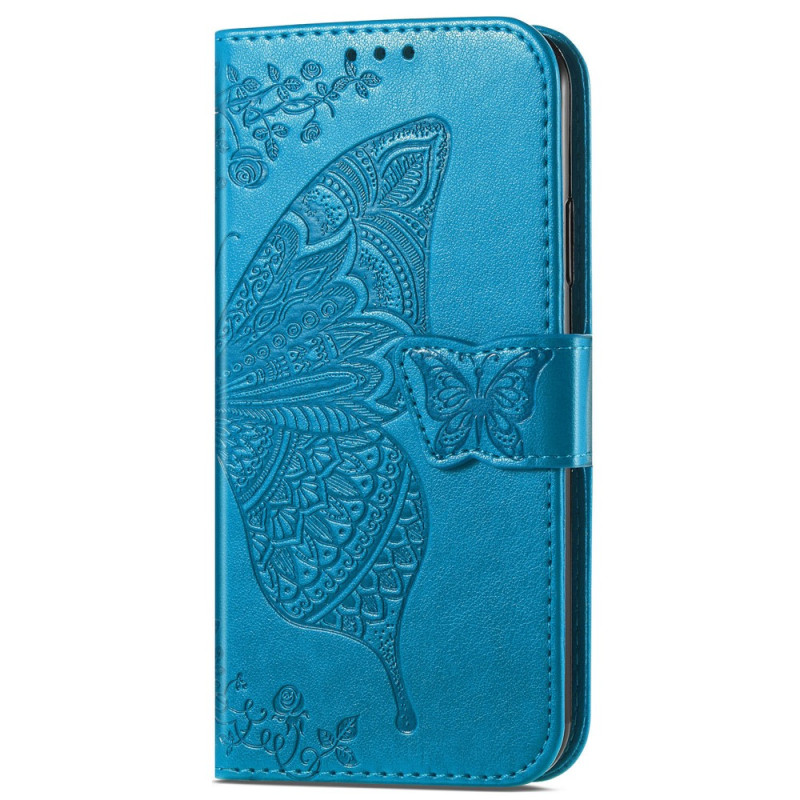 Capa para Moto G13/G23/G53 5G com fita borboleta