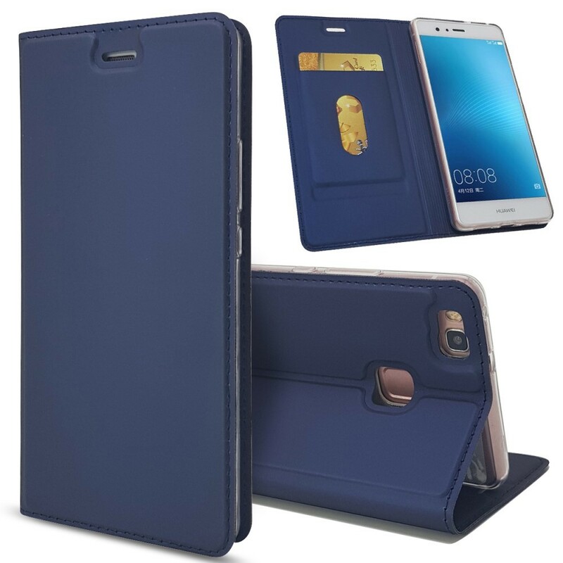 Capa Flip Cover Huawei P9 Lite Premium Leather Effect