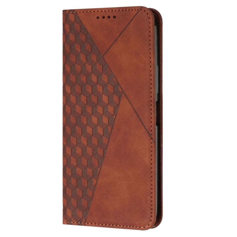 Capa Flip Cover Xiaomi Redmi Note 12 Pro/Poco X5 Pro 5G Estilo Couro Padrão 3D