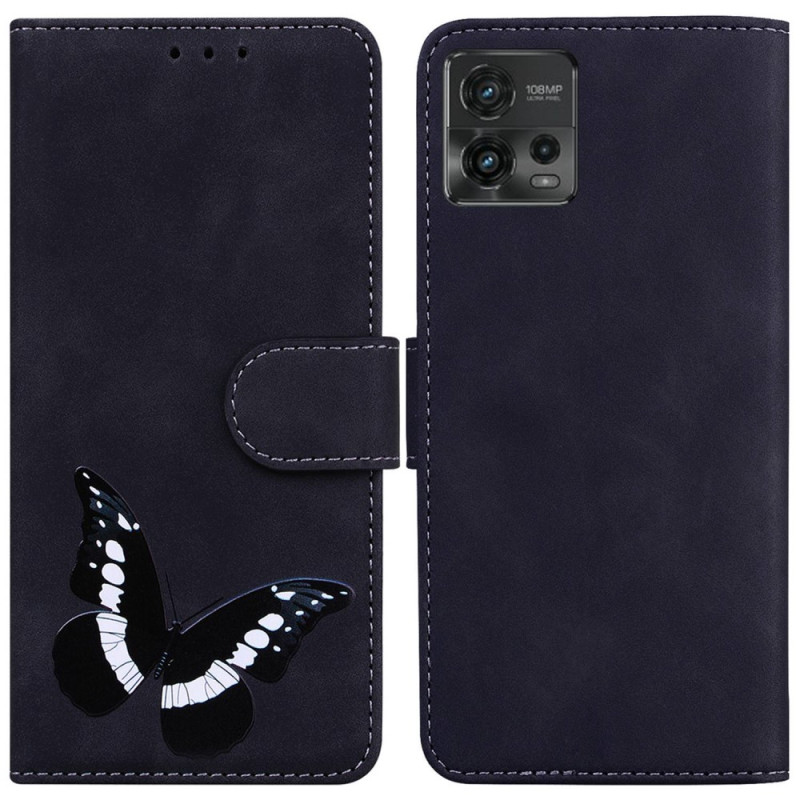 Capa para Moto G72 Skin-Touch Butterfly