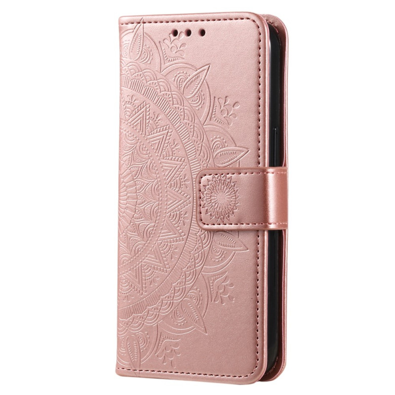 Capa Mandala Sun para Google Pixel 7A com correia