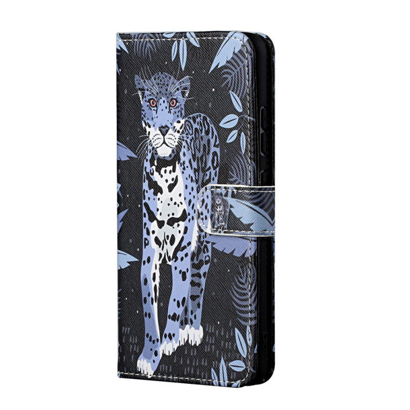 Capa com fita para Google Pixel 7A Leopard