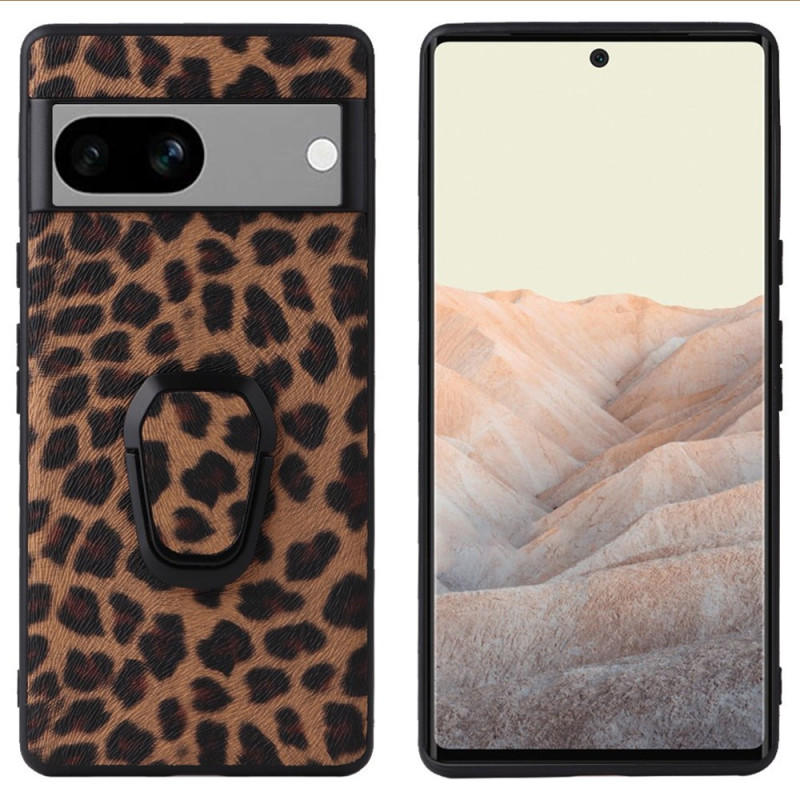Capa para Google Pixel 7A Leopard Style Stand Ring