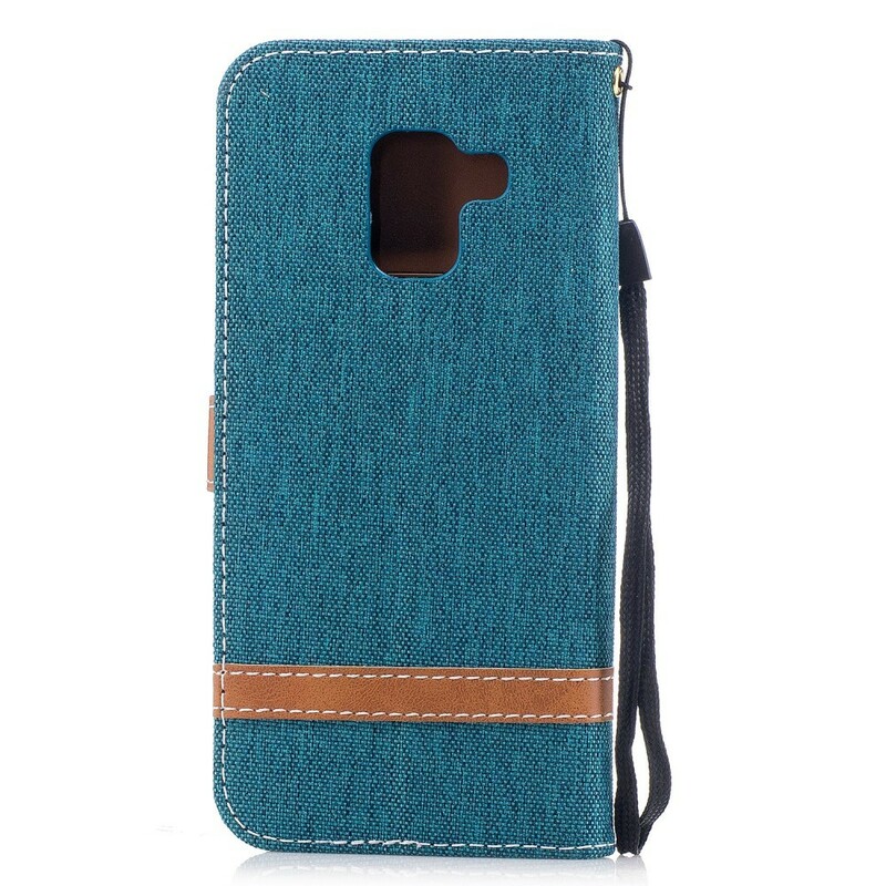 Samsung Galaxy A8 Case 2018 Efeito Tecido e Couro Samsung Galaxy A8 Case 2018 Efeito Tecido e Couro