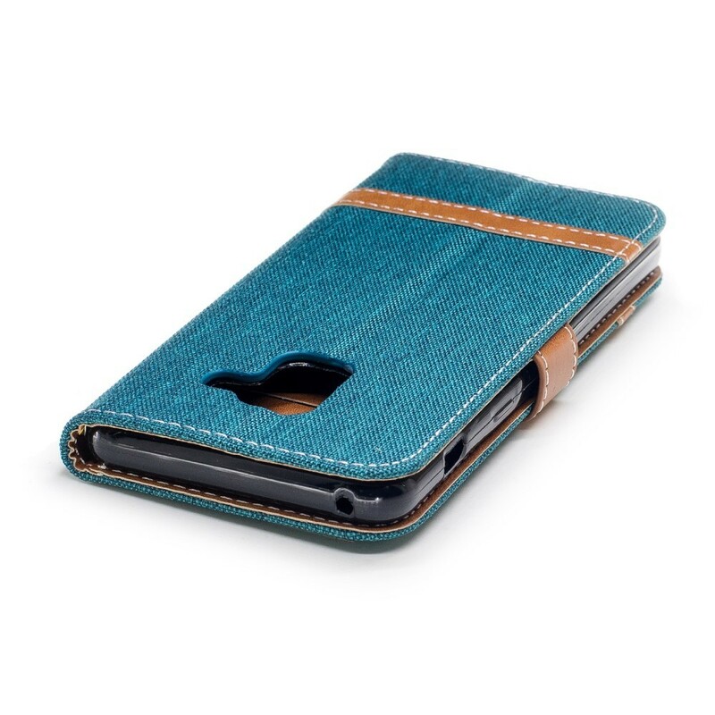 Samsung Galaxy A8 Case 2018 Efeito Tecido e Couro Samsung Galaxy A8 Case 2018 Efeito Tecido e Couro