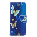 Samsung Galaxy A8 Case 2018 Butterflies In The Night