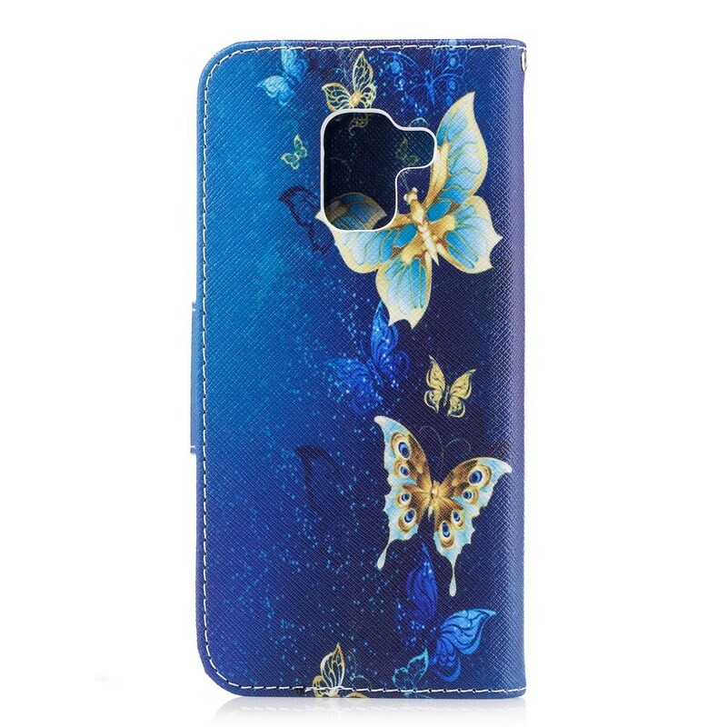 Samsung Galaxy A8 Case 2018 Butterflies In The Night