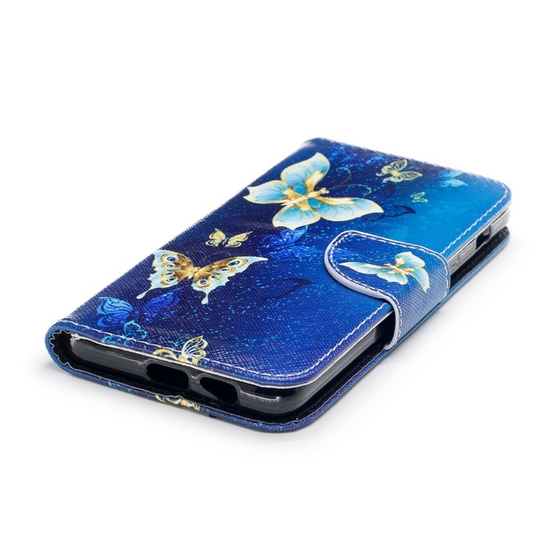 Samsung Galaxy A8 Case 2018 Butterflies In The Night
