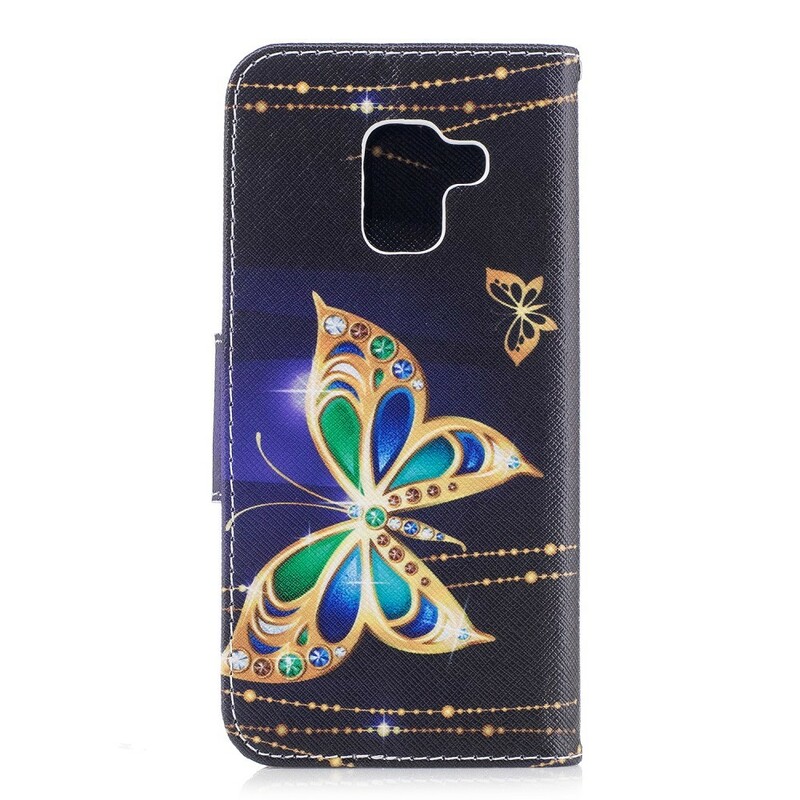 Samsung Galaxy A8 Case 2018 Magic Butterfly