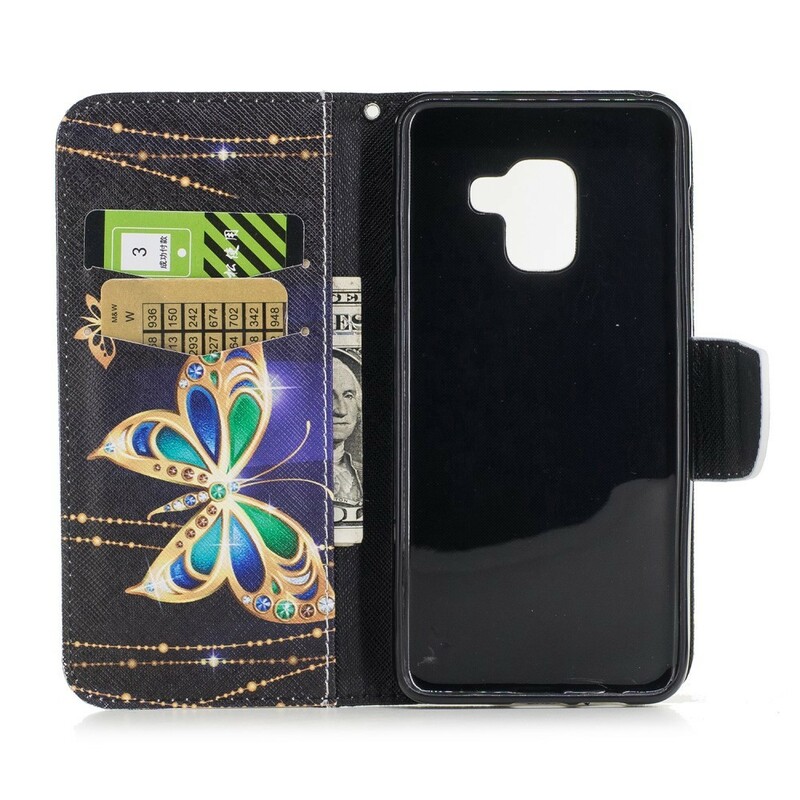 Samsung Galaxy A8 Case 2018 Magic Butterfly