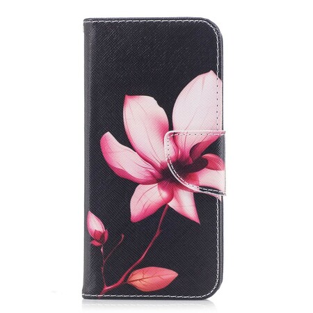 Samsung Galaxy A8 Case 2018 Pink Flower